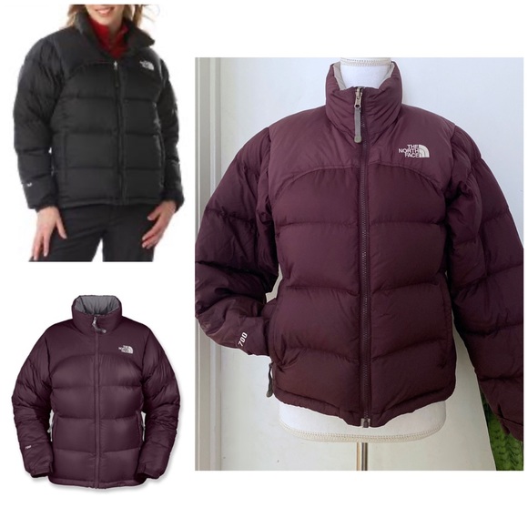 north face plum jacket